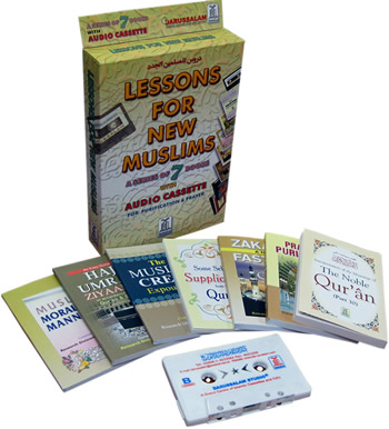 Lessons for New Muslims (7 Books with CD/Tape)