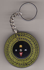 Qiblah Direction Compass Key Chain