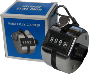 Hand Tally Counter - 4 Digit