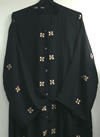 Black Embroidered Abayah (Medium)